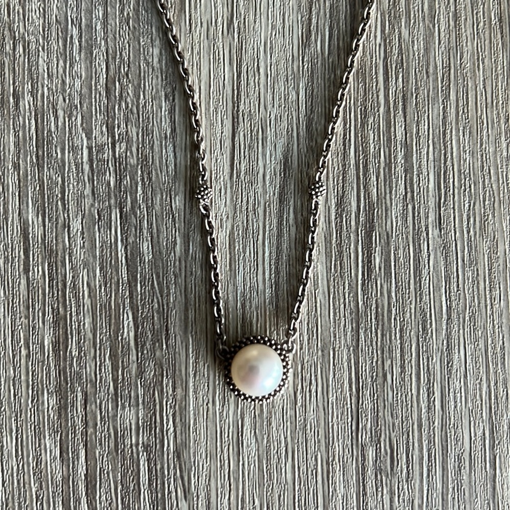 LAGOS Luna Pearl Pendant Necklace
